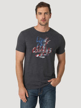 Wrangler Long Live Cowboys U.S.A. Charcoal Tee Shirt for Boys
