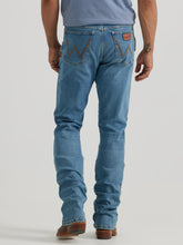 Men's Wrangler Retro Slim Fit Bootcut Jean in Light Stonewash Flintlock