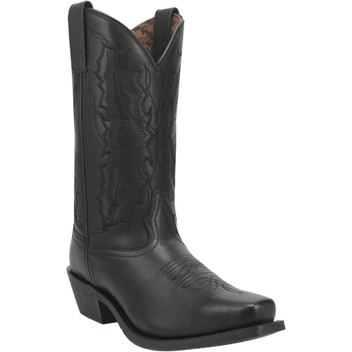 Pard's Western Shop Laredo Black Harleigh Narrow Square Toe Western Boots for Women
