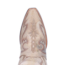 Dan Post Women's Silvie 16" Bone Colored Snip Toe Western Boots