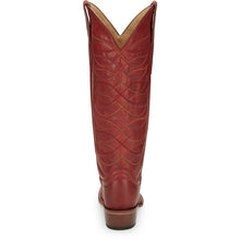 Justin Ladies Red 15" Whitley Round Toe Western Boots