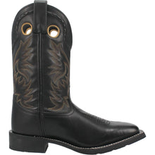 Laredo Black Kane Square Toe Boots for Men