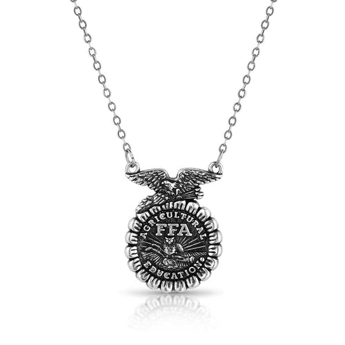 Pard's Western Shop Montana Silversmiths FFA Emblem Necklace