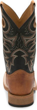 Justin Men's Copper Brown Bent Rail Caddo Boots