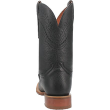 Dan Post Black Milo Cowboy Certified Square Toe Boots for Men