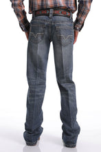Cinch Medium Stonewash Slim Fit Boot Cut Jeans for Boys