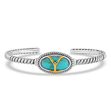 Pard's Western Shop Yellowstone Turquoise Bracelet from Montana Silversmiths