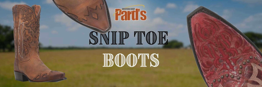 Western Boots - Snip Toe Boots: Get a pair at Pard's