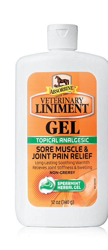 Pard's Western shop Absorbine Veterinary Liniment Gel 12 oz.