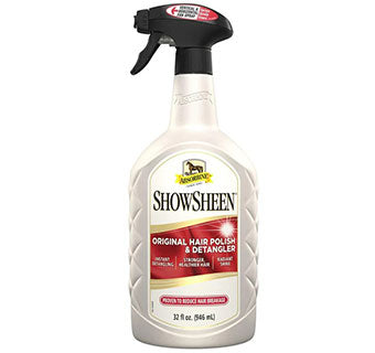 Pard's Western Shop Showsheen Hair Polish And Detangler 32 oz Spray Bottle