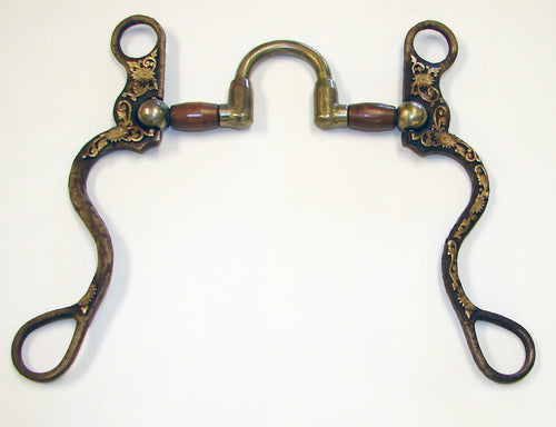 Pard's Western Shop Used Tom Balding Avila Pro Roller Correction Bit with Silver