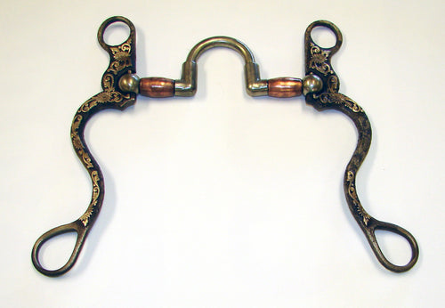 Pard's Western Shop Used Tom Balding Avila Pro Roller Correction Bit with Silver