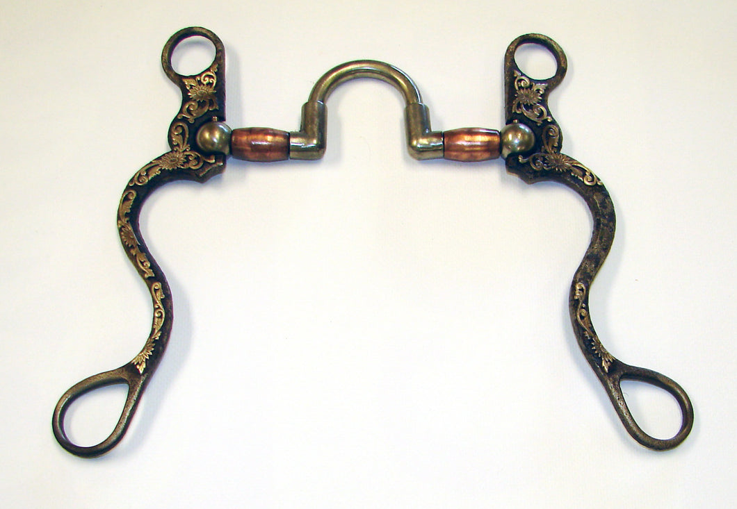 Pard's Western Shop Used Tom Balding Avila Pro Roller Correction Bit with Silver