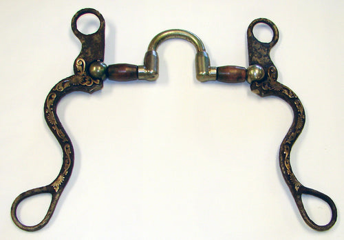 Pard's Western Shop Used Tom Balding Avila Pro Roller Correction Bit with Silver