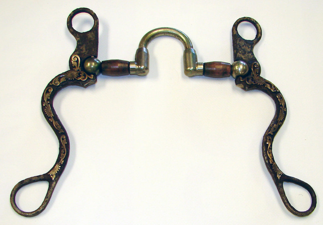 Pard's Western Shop Used Tom Balding Avila Pro Roller Correction Bit with Silver