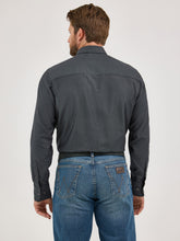 Wrangler Cody Johnson Collection Black Print Button-Down Shirt for Men