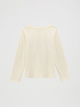 Wrangler Girls "Stay Wild" Cream Long Sleeve T-Shirt with Wild Horses in the Desert Graphics