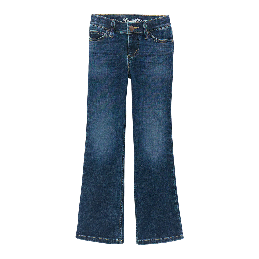 Pard's Western Shop Wrangler Girls Bespoke Lacy Bootcut Jeans