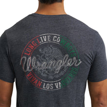 Wrangler Men's Heather Black "Long Live Cowboys/Vivan Los Vaqueros" Graphic T-Shirt