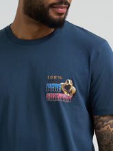 Wrangler Men's "100% Pure Country" Midnight Navy Best of the 90's Remake T-Shirt
