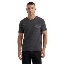 Wrangler Men's Wrangler American 1947 Stars & Stripes Steer Skull Black T-Shirt