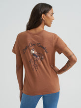 Pard's Western Shop Wrangler Women's "Long Live Cowboys" Rawhide Heather Retro Graphic T-Shirt