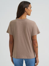 Wrangler Women's Cowboy & Cattle Taupe Heather Retro Graphic T-Shirt
