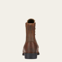 Women's Ariat Distressed Brown Heritage Lacer II Round Toe Boots