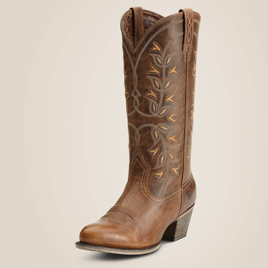 Pard's Western Shop Ariat Women's Brown Pearl Desert Holly Round Toe Western Boots