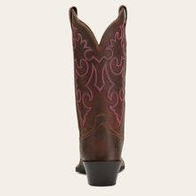 Ariat Women's Powder Brown Round Up Blunt Toe Western Boots