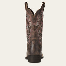 Ariat Ladies Chocolate Quickdraw Broad Square Toe Western Boots