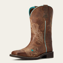 Pard's Western Shop Ariat Weathered Brown Bright Eyes II Square Toe Western Boots for Women