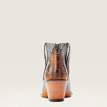 Ariat Women's Snake Print Greeley Snip Toe Western Bootie