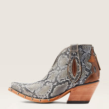 Ariat Women's Snake Print Greeley Snip Toe Western Bootie