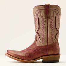 Ariat Women's Pinkadelic Elephant Print Futurity Colt Blunt Toe Western Boots