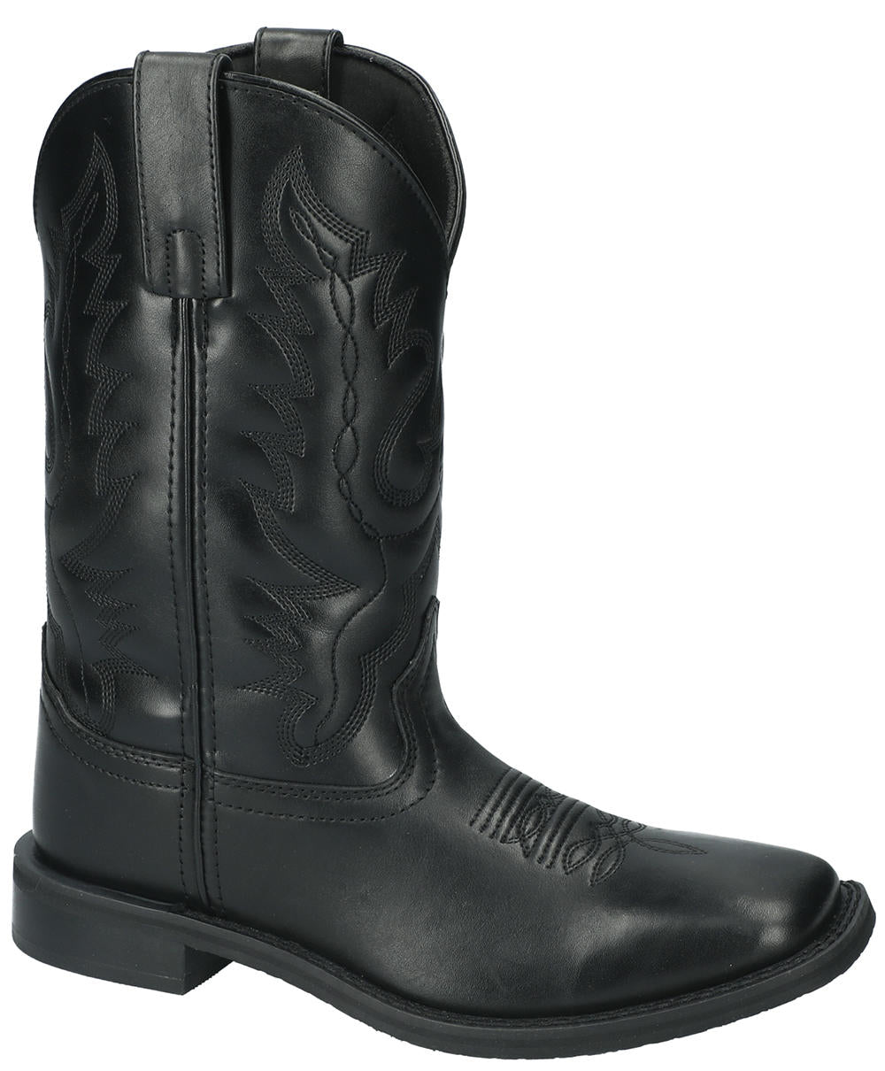 Pard's Western Shop Smoky Mountain Boots Women's Black Outlaw Broad Square Toe Western Boots