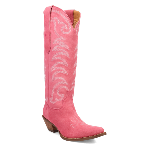 Pard's Western Shop Dingo Women's Pink Movin' On Snip Toe Boots