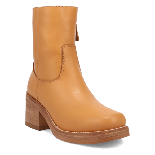 Pard's Western Shop Dingo Women's Platinum Banana Roxy Round Toe Bootie