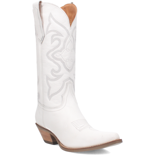 Pard's Western Shop Dingo White Out West Snip Toe Boots for Women