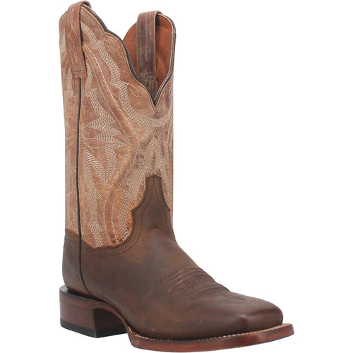 Pard's Western Shop Dan Post Brown/Tan Babbs Square Toe Western Boots for Women