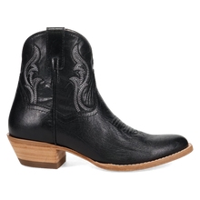 Dan Post Women's Black Rustic Charm J-Toe Bootie