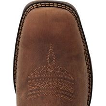Durango® Brown Lady Rebel Broad Square Toe Western Boots with America 250 Flag Tops