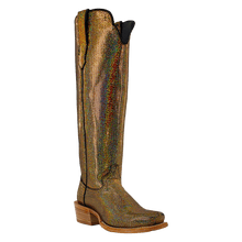 Pard's Western Shop R.Watson 17" Gold Holographic Disco Fever Boots for Women
