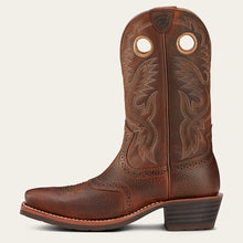 Ariat Men's Brown Oiled Rowdy Heritage Roughstock Blunt Toe Cowboy Boots