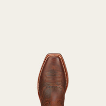 Ariat Men's Brown Oiled Rowdy Heritage Roughstock Blunt Toe Cowboy Boots