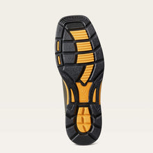 Ariat Men's Dark Brown WorkHog MetGuard Waterproof Wide Square Composite Toe Work Boots