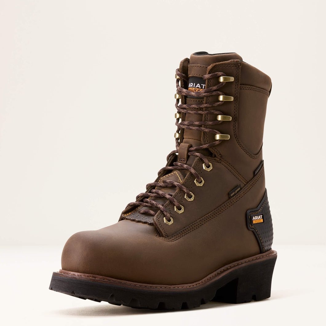 Pard's Western Shop Ariat Men's Brown Powerline 8
