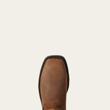 Ariat Men's Brown WorkHog Wellington Waterproof Broad Square Composite Toe Work Boot