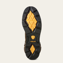 Ariat Men's Brown Groundbreaker 6" II Waterproof Round Steel Toe Lace Up Work Boot