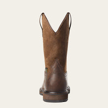 Ariat Men's Brown Groundbreaker Round MetGuard Steel Toe Work Boots